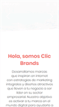 Mobile Screenshot of clicbrands.com